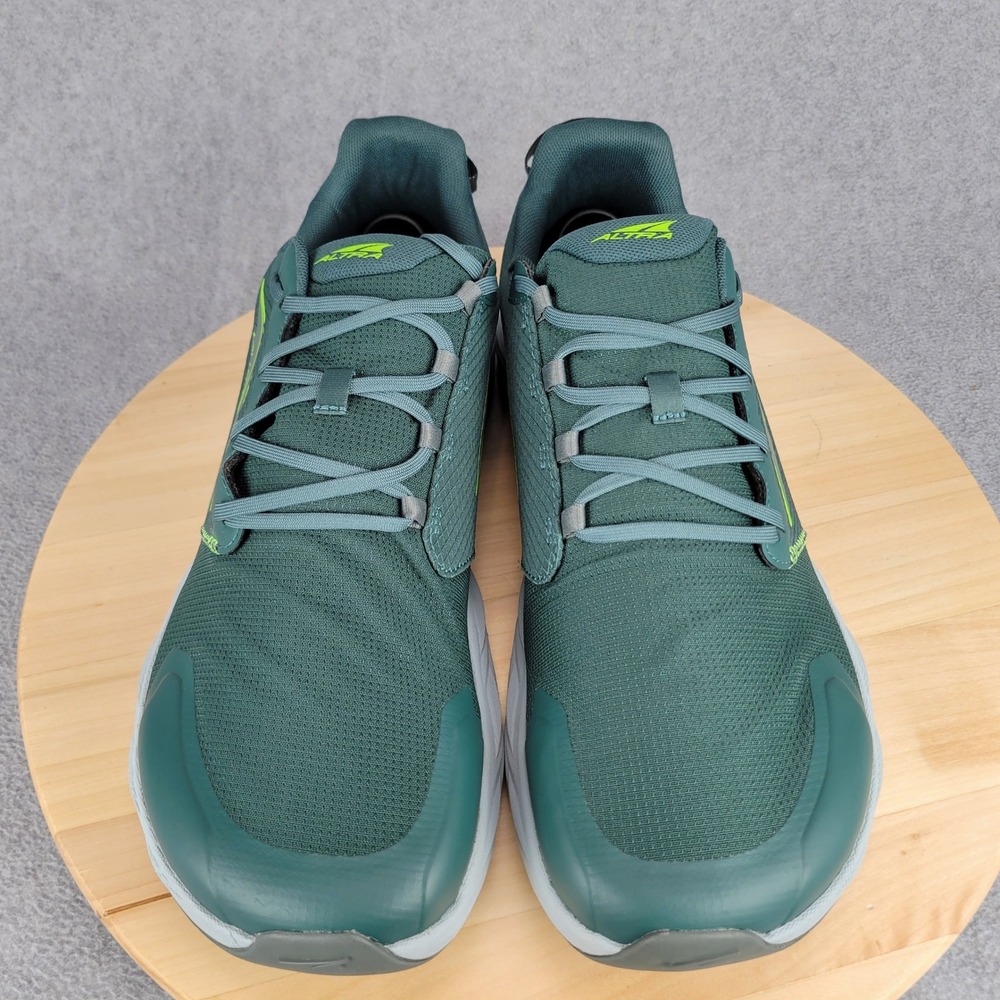 Altra Superior 6 Trail Running Shoes Mens 13 Green Zero Drop MaxTrac Sneakers - Picture 3 of 10